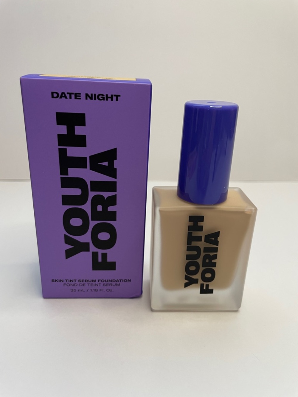 NIB Youth Foria Date Night Skin Tint Serum Foundation.  #230